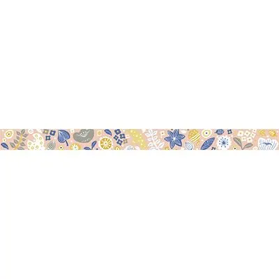 Bird & Flower Foiled Washi Tape