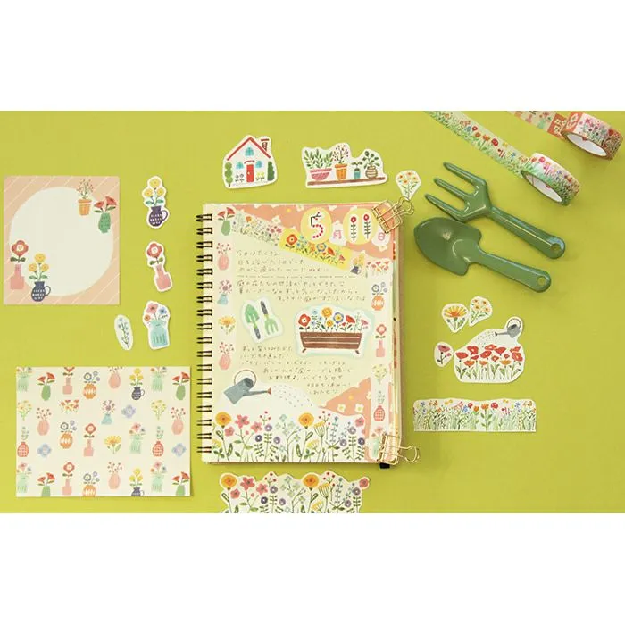 Bird & Flower Foiled Washi Tape