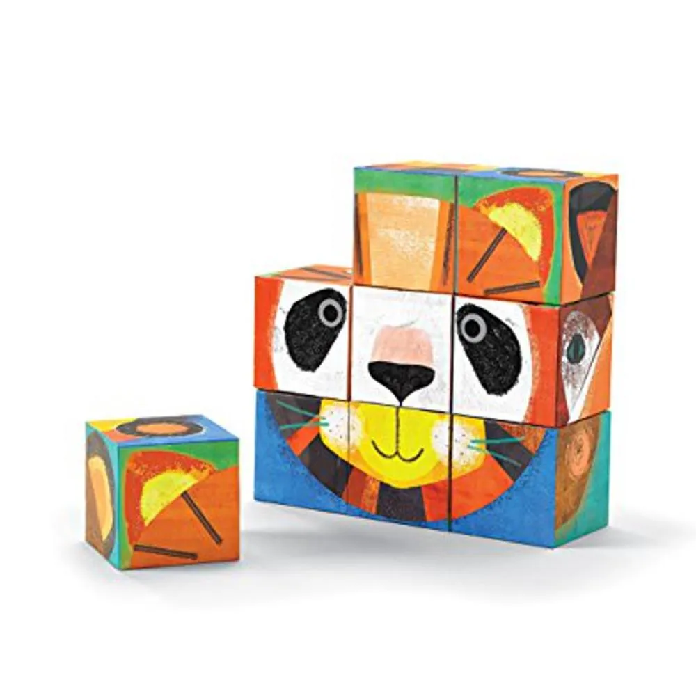 Crocodile Creek Puzzle Blocks Make-A-Face