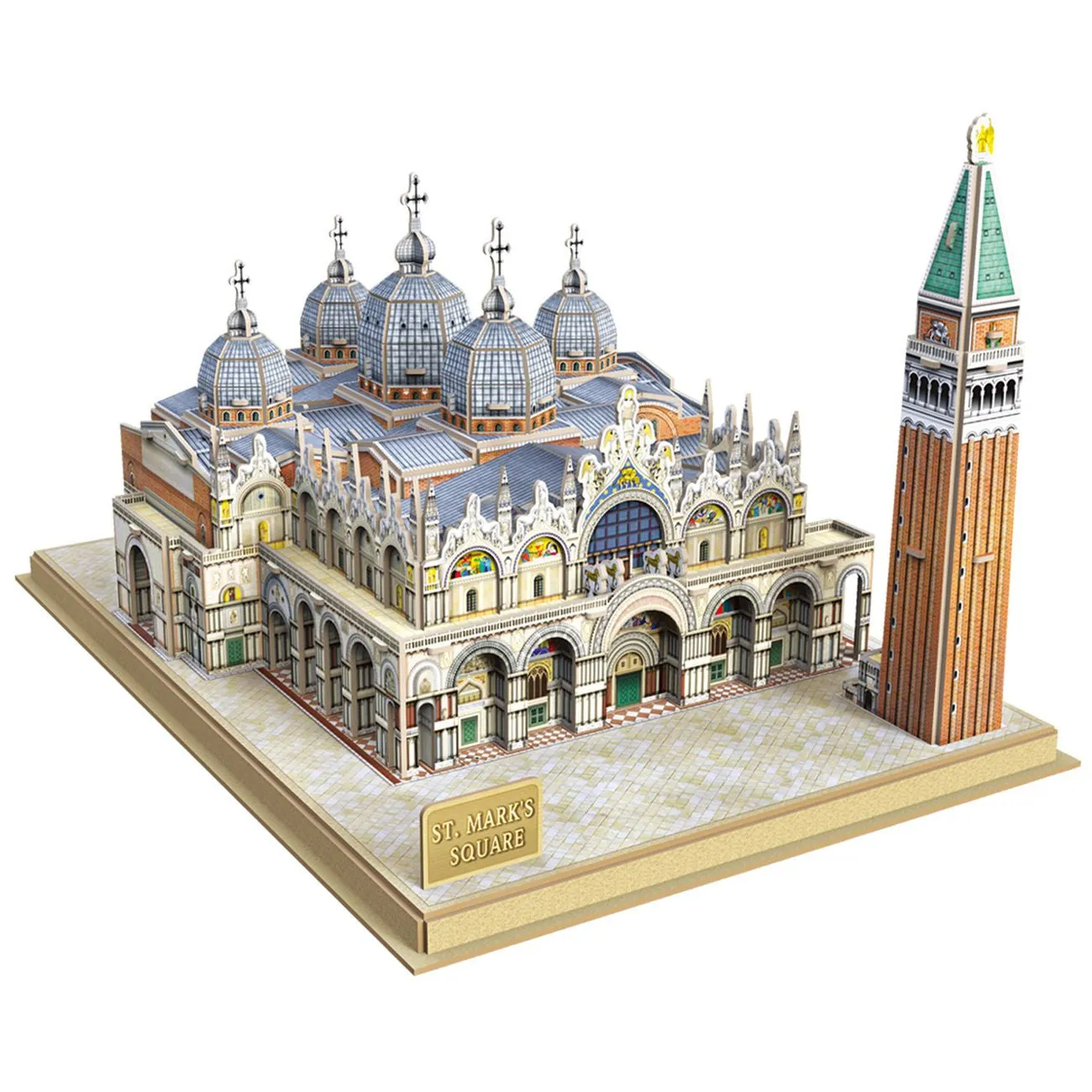 Cubic Fun National Geographic 3D Puzzle St Marks Square Venice