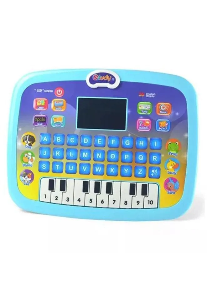 Early Education Intelligent LED Screen Tablet for Kids age 2  with ABC Songs, Animals, Colors, Stories, and More