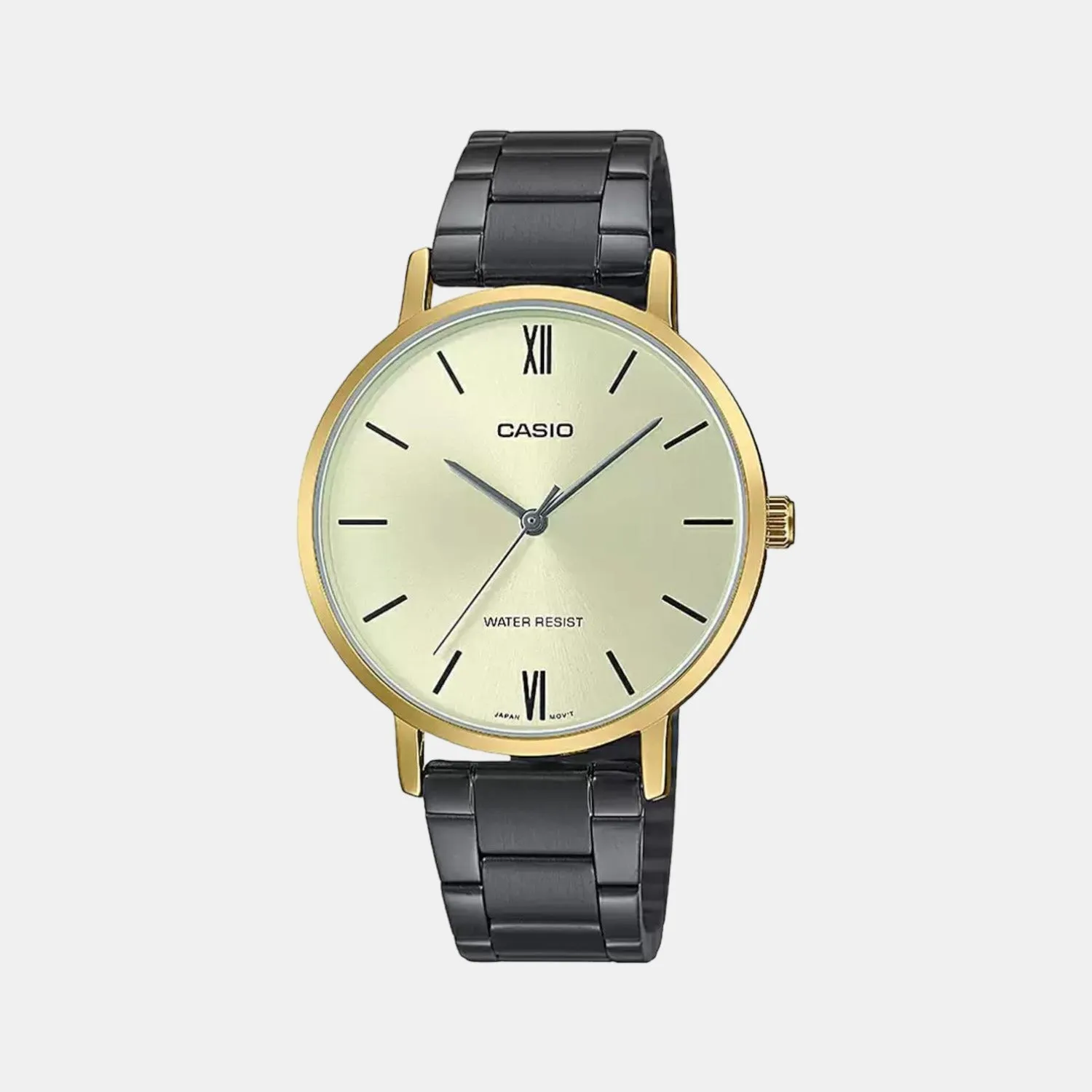 Enticer Women's Analog Stainless Steel Watch A1956 - LTP-VT01GB-9BUDF
