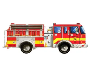Fire Truck Floor Puzzle - 24 Pieces