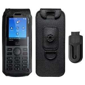Fitted Leather Case for Cisco 8821, 8821-EX Unified Wireless IP Phone