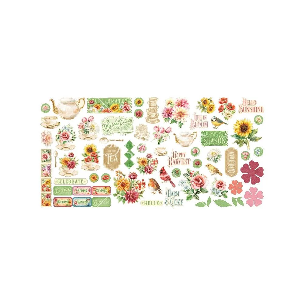 Graphic 45 Ephemera Set - Season To Celebrate