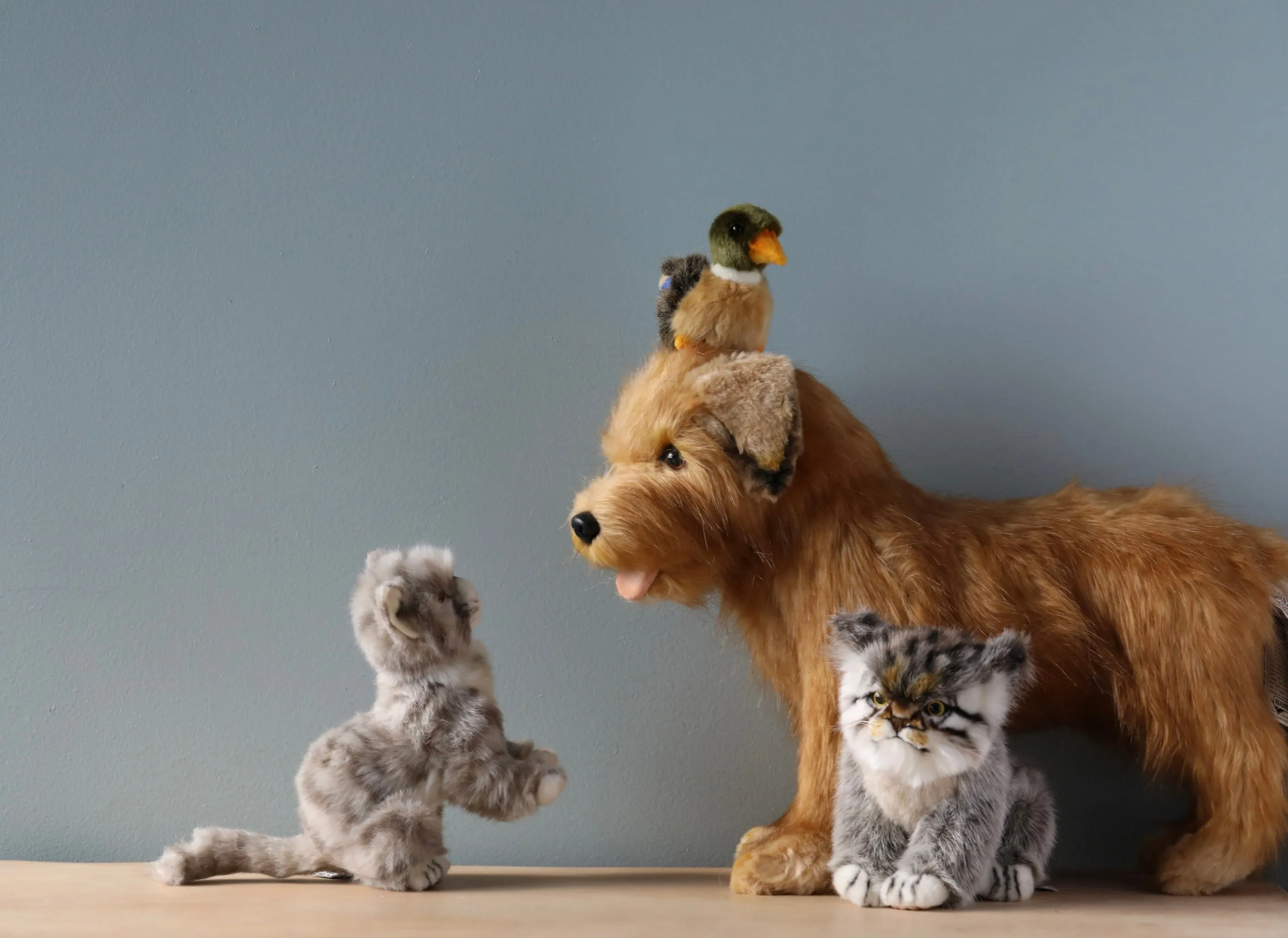 Grey Cat Stuffed Animal