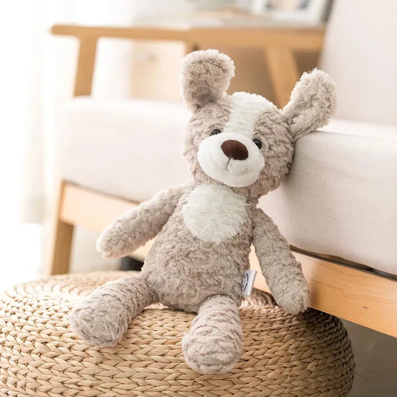 High Quality Soft Long Legs Bunny, Bear, Dog, Elephant, Unicorn - Cute Stuffed Cartoon Animals for Kids
