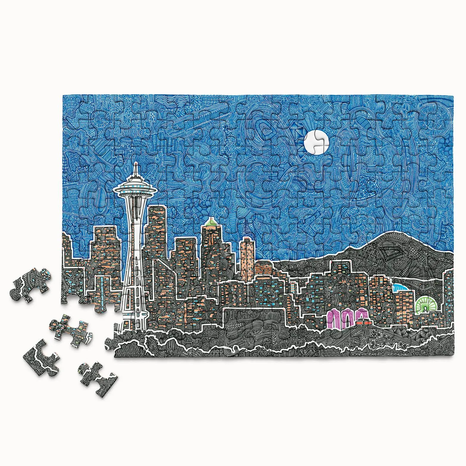 Micro Puzzle - Seattle's Night