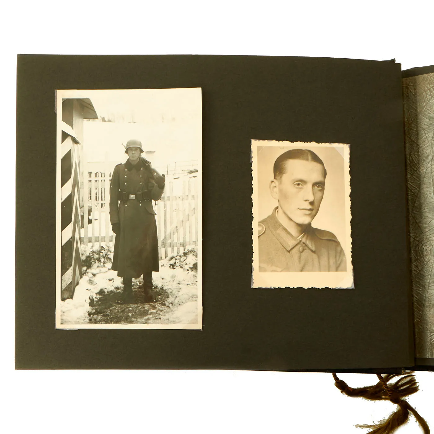 Original German WWII Heer Army “In Memory of My Service” Personal Photo Album - 91 Photos