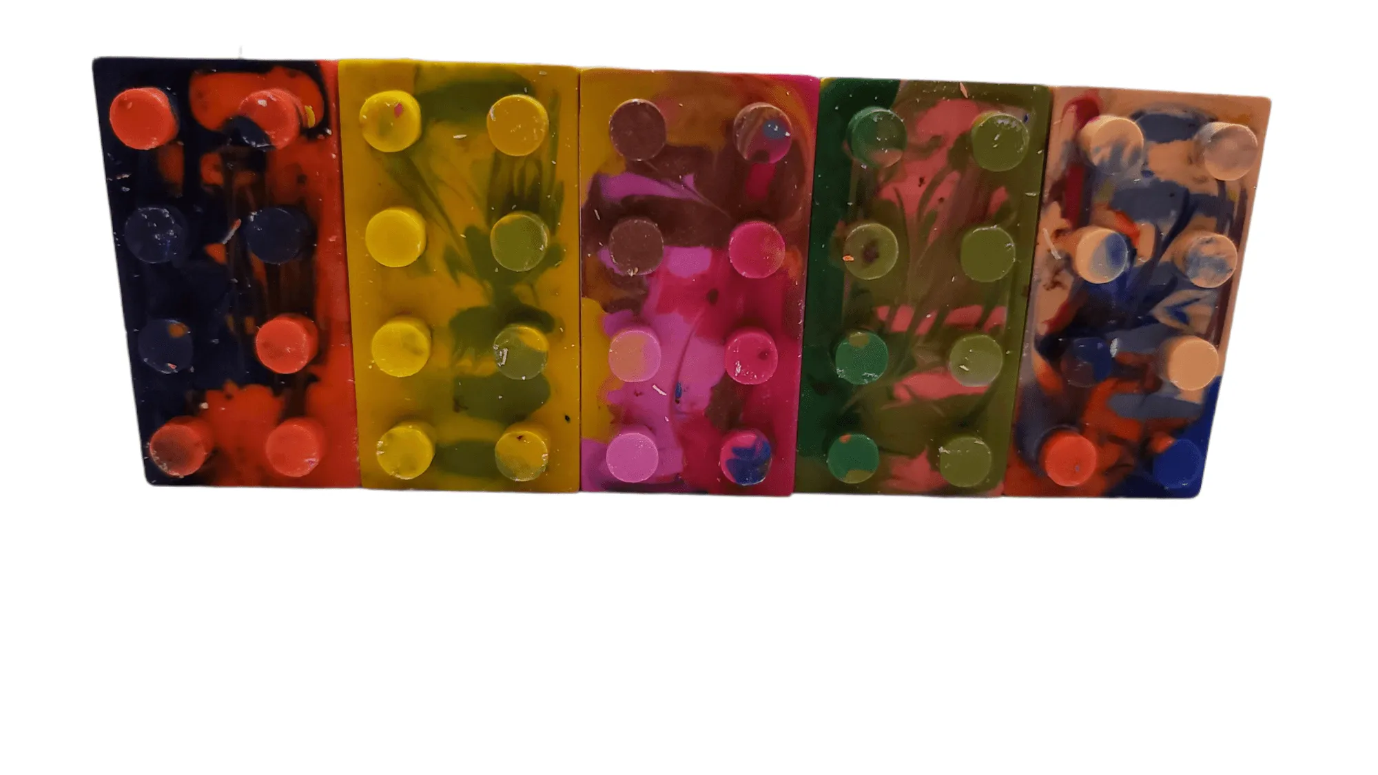 Robots & Building Blocks Crayons