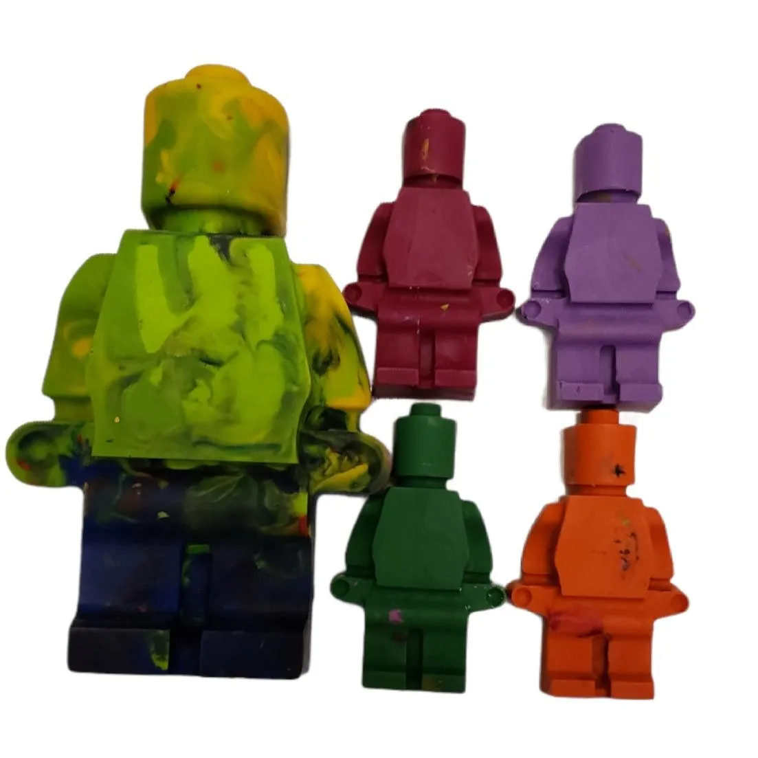 Robots & Building Blocks Crayons