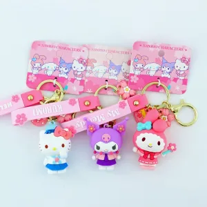 Sanrio Keychains Kawaii Keyring Cute Gifts for Friends