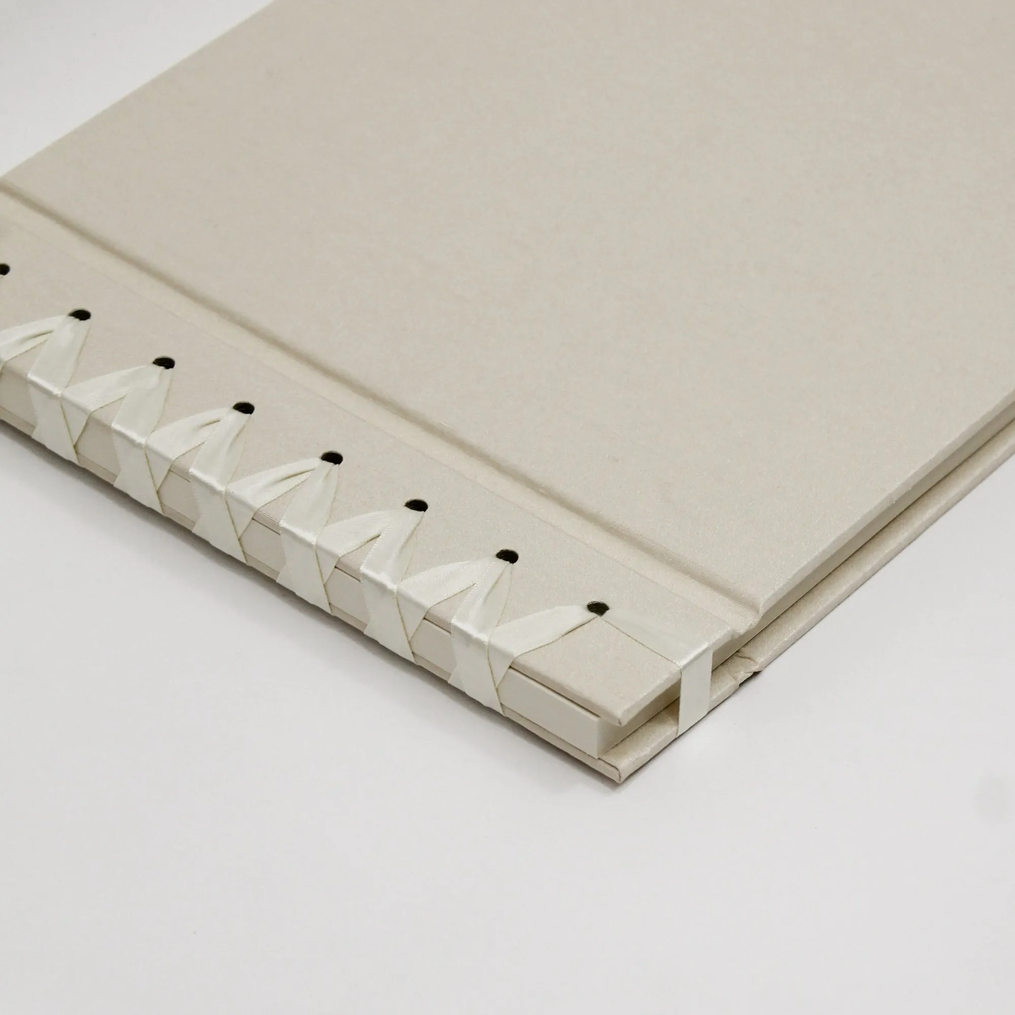 School Years Memory Album with Champagne Silk Cover