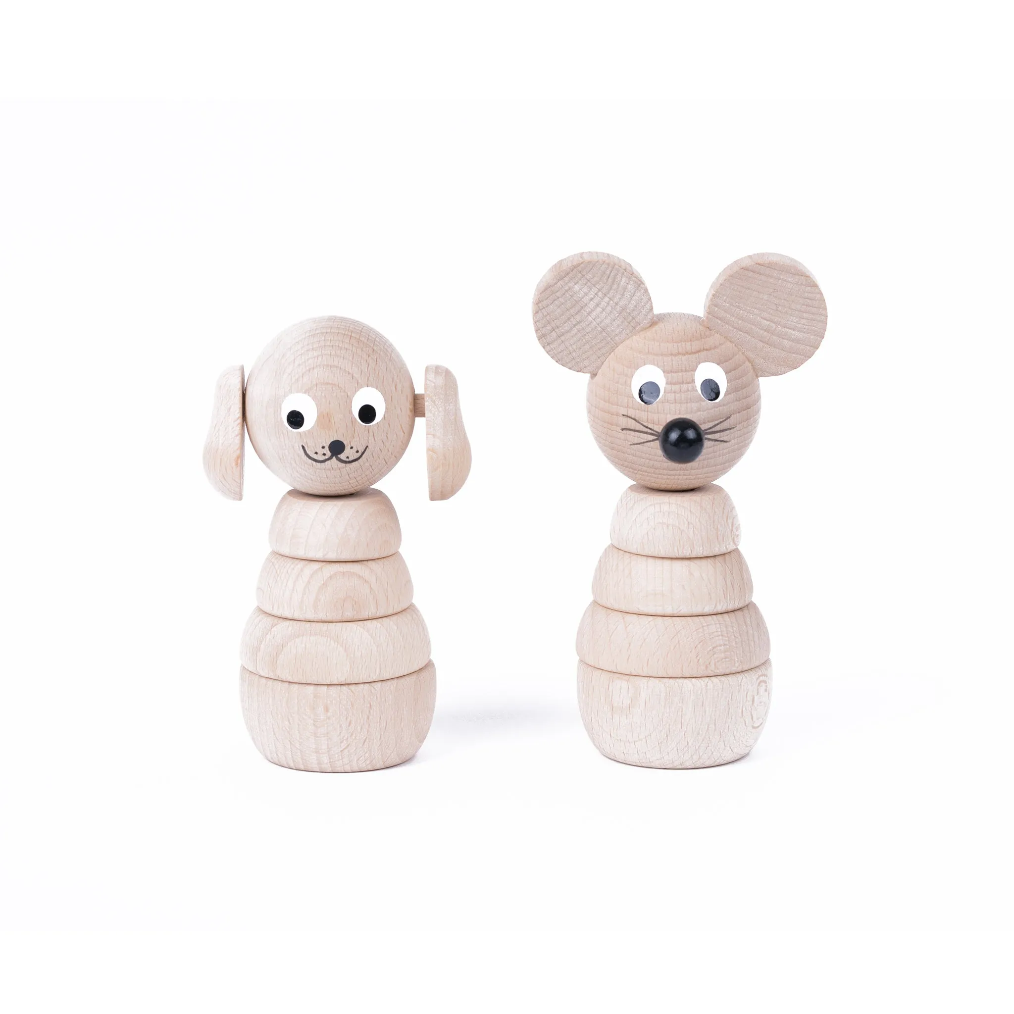 Wooden stacking toy BERTRAM
